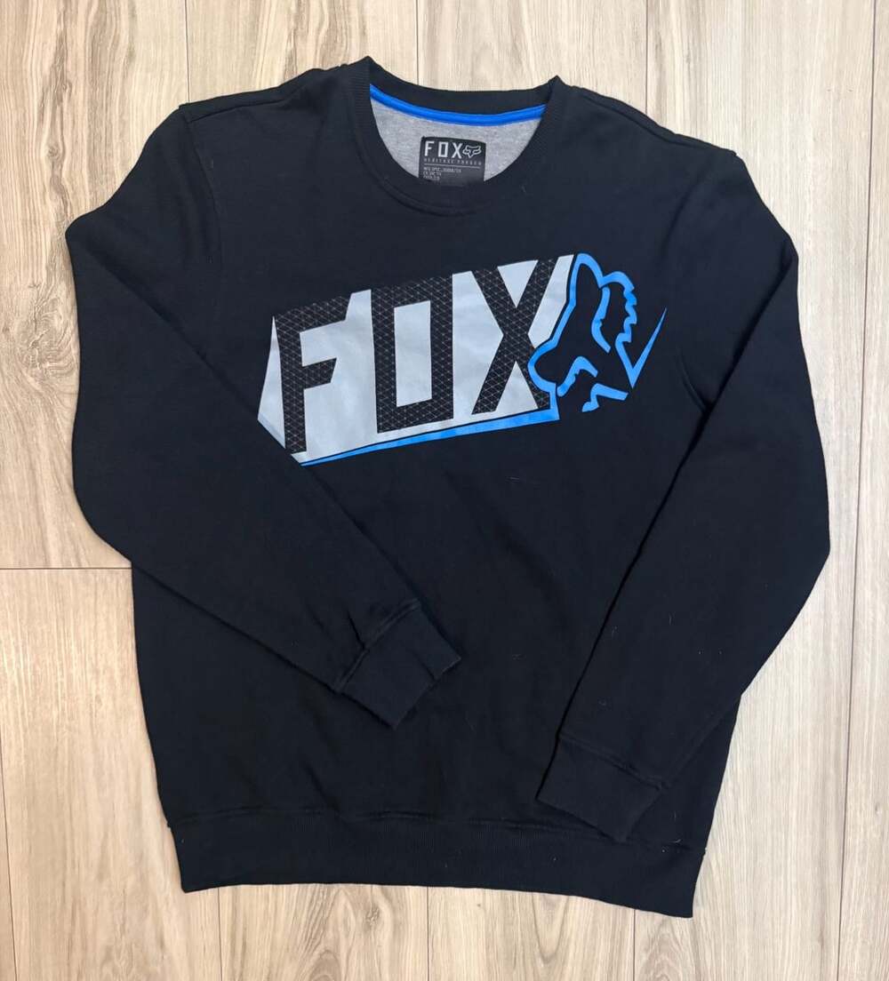 Fox Sweatshirt Black